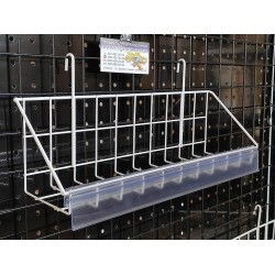 Цінникотримач для корзин 1300мм (прозорий)